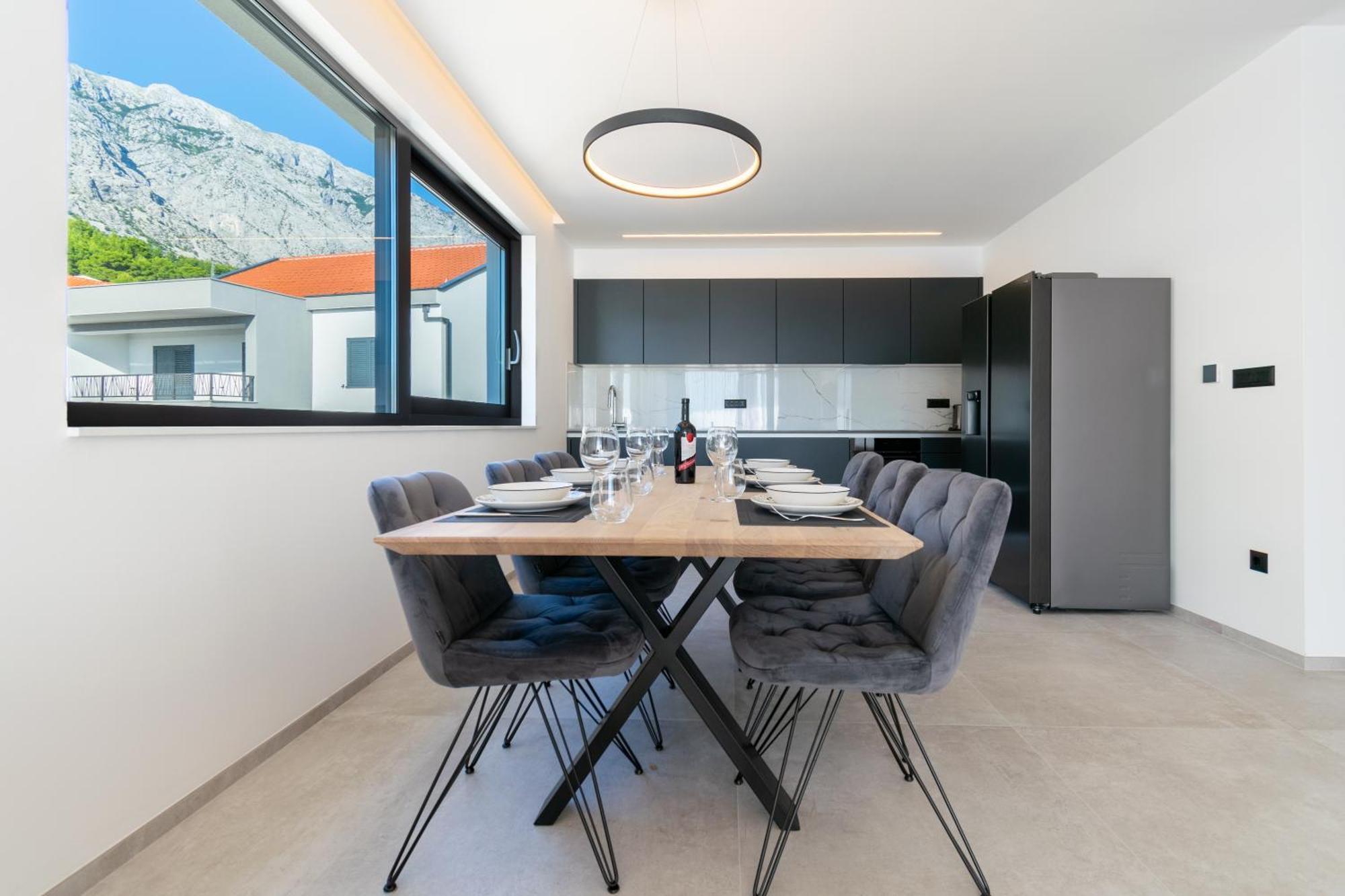 Apartmani Pino Baška Voda Exterior foto